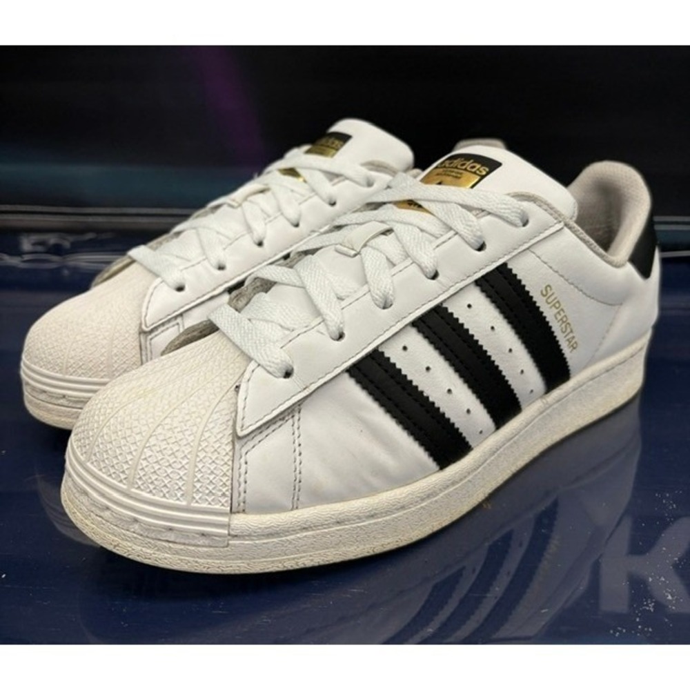 Adidas Superstar White Black Clamshell (2021) FU7712 Mens sneakers size 6.5